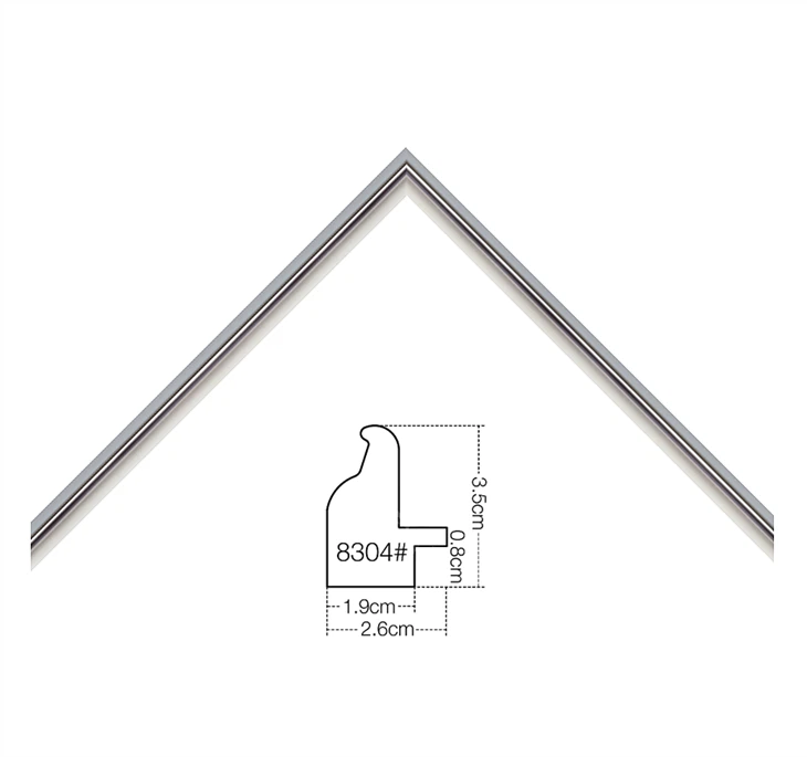उच्च गुणवत्ता वाले प्लास्टिक फोटो फ्रेम -8304